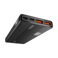Zero® Lumin L-100 Power Bank 10000mAh 22.5W Fast Charging PowerBank | QC 3.0 Powerbank | USB-C Input/Output Powerbank  | Built-in Cable Powerbank | Aluminum Body Powerbank | Portable Powerbank  | Fast Charge Power Bank for Android & IOS. 
