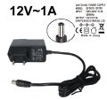 12V 1A DC Power Adapter, Supply, Charge, SMPS for PC, LCD Monitor, TV, LED Strip, CCTV, 12 Volt 1 Amp Power Adapter. 