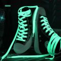 Pair Shoes Laces LED Flashing Led Sneakers Night Shoelaces Men Women Shoelace Sports Luminous Reflective Nylon Luminous Shoelace. 
