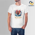 One Piece Monkey D. Luffy Anime Digital Printed T Shirt For Men. 