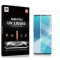 UV Tempered Screen Glass Protector Full Coverage with UV Light, Glue and Cleaning Wipes For one plus 9pro. 