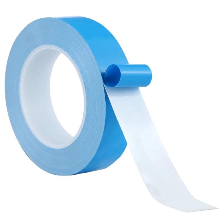 Heat Sink Tape 25Mx20mm Double Sided Thermal Adhesive Tape for CPU GPU SSD Drive LED IGBT Mos Tubes Circuit Board