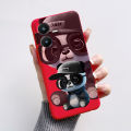 For Vivo Y22 Case Vivo Y22s V2206 V2207 Cute Rabbit Panda Cover Shockproof Phone Case For Vivo Y22 Y 22 s VivoY22 s Soft Fundas. 