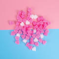 Love Heart Shape Foam Ball. 