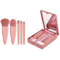 5PCS Korean Super Soft Concealer Cosmetic Set Travel Brush Set Makeup Eye Shadow Multi Colour Eyelash Mini Makeup Brushes Set. 