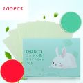 100pcs Portable Oil Blotting Rice Sheets Facial Oil-Absorbing Paper Pack Oil Control Face Skin Care Product For Men Women. 