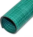 Thickened Self Healing Cutting Mat, A4 Rotary Cutting Sewing Mat for Crafts, Double Sided 5-Ply Table Cutting Board for Fabric Quilting Leather Arts Hobby Project, Green. 