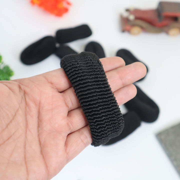 12%20PCS%20EXTRA%20LARGE%20SIZE%C2%A0ELASTIC%20HAIR%20PONI%20TAIL%20FOR%20LONG%20HAIRS%20FLEXIBLE%20HAIR%20TIES%20RUBBER%20%20PONY%20BAND%20BLACK%20PONYTAIL%20FOR%20GIRLS%20&%20WOMEN%20-%20Image%202