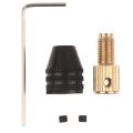 Electric Motor Mini Drill Chuck Fixture Clamp For 0.3-3-5mm 3-5mm Hole. 