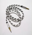 3.5mm AUX Cable highly Durable, Male to Male For Speakers/Headphones/Deck/Car Connection from Mobile to Amplifiers MultiColor. 
