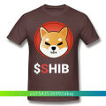 Men Shib Coin Shiba Doge Killer Black T-Shirt Doge Dogecoin Cool TShirt Pure Cotton Tees Harajuku Shirt For Adult Oversize. 