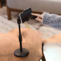 Universal Flexible Mobile Stand | Universal Flexible Mobile Snake Stand Holder | Multifunctional Mobile Phone Desk Stand | 360 Degree Movable Holder Clip For And Tablet Live Stream Tiktok Youtube Shorts Video Shooting Black. 