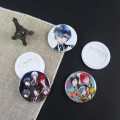 5 Pcs Kawaii Black Butler Cosplay Badge Ciel Cartoon Brooch Pins Sebastian Collection Bags Badges Button Clothes Gift Toys. 