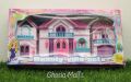 Big Doll House With Furniture For Girls Pink & Purple Color-20832. 