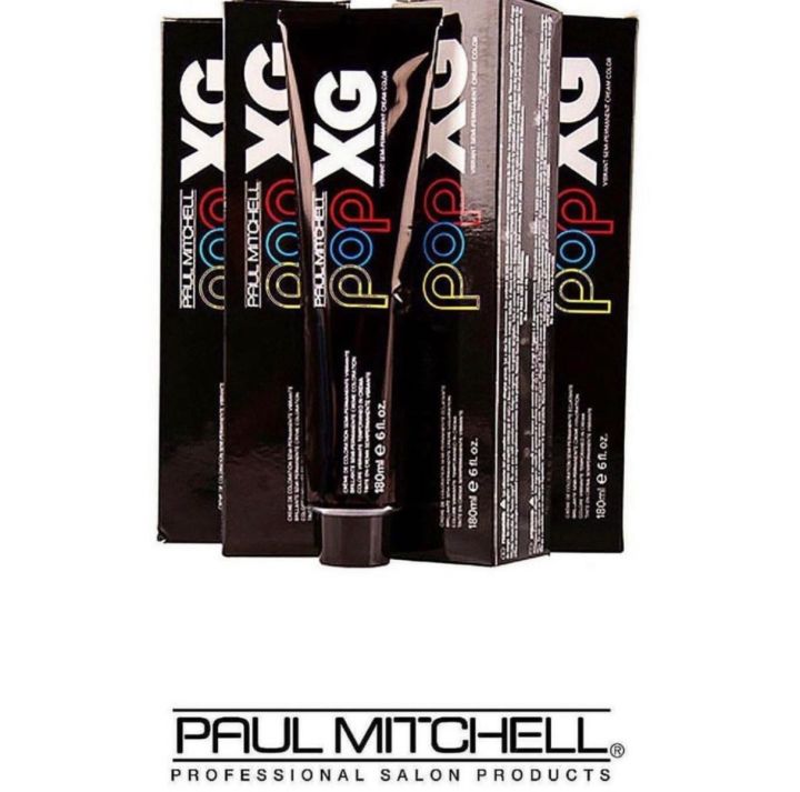 Paul%20Mitchell%E2%80%99s%20POP%20XG%20Semi%20Permanent%20Hair%20Color%20180ml%20Tube%20-%20Steel%20-%20Image%205