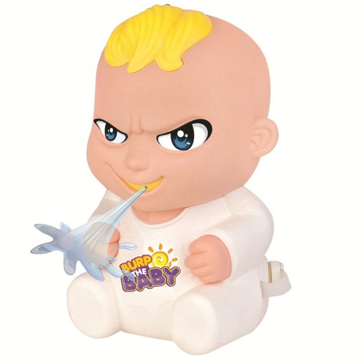 Burp the Baby Toy- Hilarious Children's Game That Squirts Water - Water Spray Game Doll Suitable From 4 Years