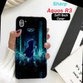 Sharp Aquos R3 Cover Case The Joker - Soft Case Cover. 