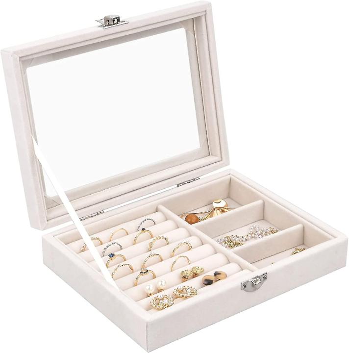 Jewelry%20Storage%20Organizer%20Velvet%20Drawer%20Tray%20Acrylic%20Jewelry%20Box%20Display%20Holder%20Case%20for%20Necklace%20Earring%20Bracelet%20Watch%20(beige,%20white,%20pink,%20black%20with%20lid)%20/%20Jewelry%20Box,%203%20Grids%20Women's%20Jewelry%20Organizer,%20Velvet%20Jewelry%20Organizer%20-%20Image%204