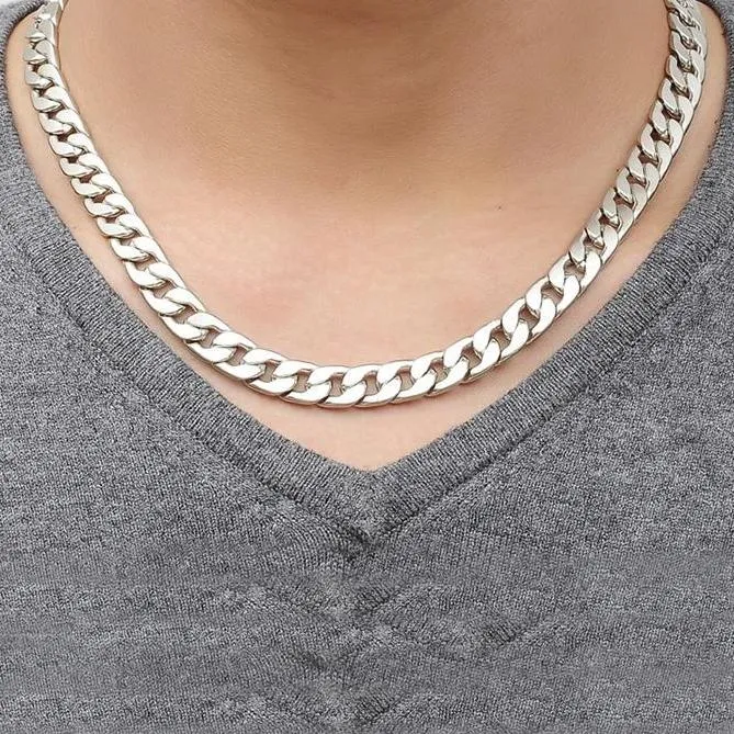 Silver%20%20Neck%20Chain%20For%20Men%20-%20Image%203