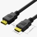 High-Quality Branded New Gold Plated HDMI Cable 1.5m، 3m, 5m, 10m 15m, and 20m - Male to Male. 