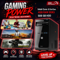 HP 3500 Pro Micro Tower GAMING PC - Intel Core i3 3nd generation, 4GB Ram, 500 GB Hard Drive Gaming PC - 1GB Graphic card - GTA 5 & PUBG or Call Of Duty Games Installed. 