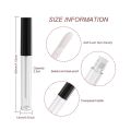5pcs 2.5ML Empty Lip Gloss Tubes Mini Lipgloss Bottle Container Packaging with Wand Brush for Base Oil Balm Bulk Makeup Cosmetic. 