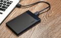 UGreen 60735 USB 3.1 2.5″ Hard Drive Enclosure 6G With USB-A TO USB-C Cable + USB-C TO USB-C Cable. 