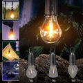 New Shape Rechargeable Built-in Battery Tungsten Bulb Camping Light Outdoor Decoration Bulb With Type-C Charging Cable, Tent Light with Hook 3 Modes Outdoor Lighting. 