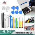 8-24PCS Mobile Phone Repair Tools Opening Pry Bar Screen Disassemble Screwdriver Set for iPhone X 8 7 6S 6 Hand Tool Kit. 
