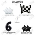 Checkered Flag Foil Balloon Set With 32 Inch Number Collection, Racing Tracks Happy Birthday Party Supplies Decor, HBD Racing Wheel Balloon, Motor Cycle Balloons Sports Vehicle, Decoration Celebrations Parties For Boys & Kids : BC8ZOoM3. 