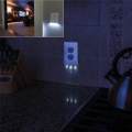 Outlet Wall Plate With LED Night Lights No Wires Or Batteries Needed For Living Room/bathroom/Washroom/Bedroom/Hallway. 