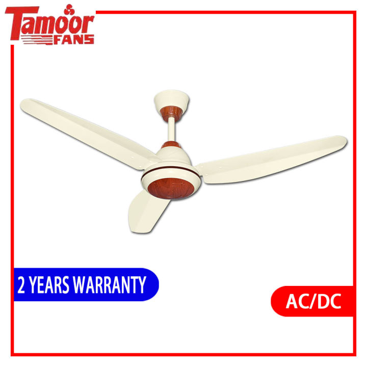 Tamoor Ceiling Fan AC/DC Solar Fan  - Executive Model - Energy Saver - Inverter Fan With Remote