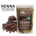 chiltanpure-Henna Hair And Beard Dye (Chocolate & Coffee) – Prevents Premature Hair Greying. 