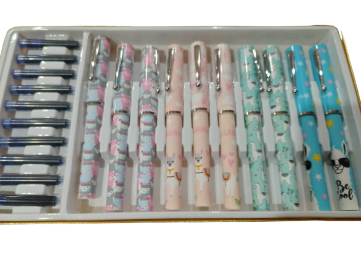 Beautiful Fancy fountain pen for school girls