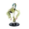 Anime Hatsune Miku Handmade Bafei Double Horsetail Dresses with Tan Color, Chuyin Beauty, Table Decoration Ornaments. 