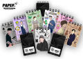 BTS 7 Members Designs Mini Note Pads, ATM Pads-ATM Card size-100 Pages-By PaperCuts PaperProducts. 