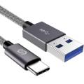 Syncwire USB 3.0 Type C Cable - 3.3ft Nylon Braided USB C Fast Charging Cable for Samsung Galaxy S10 S9 S8 A3 A5 2017 Note 8 9, Huawei P30, Macbook, Nintendo Switch, Google Pixel, Sony Xperia XZ, LGe. 