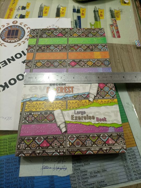 300 Pages Fair Register Decent Everist 27 Lines Card register Pack of 01 Pcs