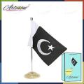 Artisan - Pakistan Table Flag Marble Base. 