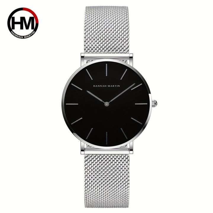 Hannah%20Martin%20Women's%20Watch%20Japanese%20Movement%20Quartz%20Watch%20Classic%20WR%20Analog%20CH36%20Stainless%20Steel%20Wrist%20Watch%20-%20Image%205