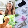 Adjustable Facial Hydrotherapy HeadscarfSolid Color Hair Band Headscarf Makeup Bath Towel Headscarf Бандана На Голову заколки. 
