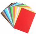 Pack of 100 Color Computer Paper Sheet - Mixed Color Paper. 