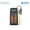 Portable pH Meter, Hanna Instruments HI8424 Waterproof Portable pH Meter, with ATC and HOLD Feature, hi8424 Meter – Portable Ph, ORP, Temperature, ATC and MTC, Automatic Calibration with 3 Swabs stored, Complete with Electrode pH and Temperature Probe. 