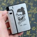 Customisable Focus Automatic Lighter | Automatic Cigarettes Holder | 10 Pcs Cigarette Case | Portable Automatic Cigarette Holder Without Lighter | Metal Cigarette Boxes | Cigarette Lighter For Men | Multifunction Cigarette Holder. 