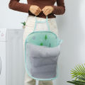 Cartoon Folding Wall-mounted Dirty Laundry Basket Bathroom Dirty Laundry Basket Clothes Storage Artifact Dirty Clothes Basket. 