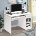 Computer Desk with Shelf and 1 Drawer and Hutch, Laptop Desk with Sliding Keyboard Tray, Study/Writing Table, Home & Office Desk. 