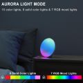Foryond Wake Up Light Sunrise Alarm Clock for Kids, Heavy Sleepers, Upgraded Full Screen with Simulation, Sleep Aid, Dual Alarms, FM Radio, Nightlight, 14 Colors, 7 Sounds, Ideal Gift, White, (K8). 