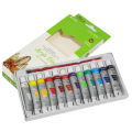 12pcs Acrylic Paint Set of 12 pieces 12ML in each tube best acrylic colors paints. 