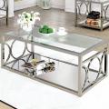 Center Table / Centre Table / Coffee table / Cocktail Table / Silver Shine Coffee Table. 