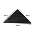 8pcs New Ruggies Rug Carpet Furniture Mat Grippers Non Slip Grip Corners Washable Silicone. 